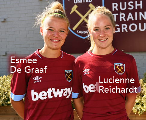 WWFShow, Women’s World Football Show, Lucienne Reichardt, Esmee De Graaf, West Ham United L.F.C.