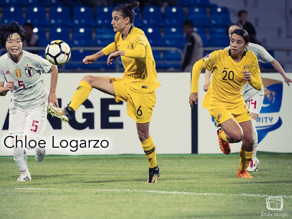 Chloe Logarzo, The Matildas, WWFShow, podcast, soccer