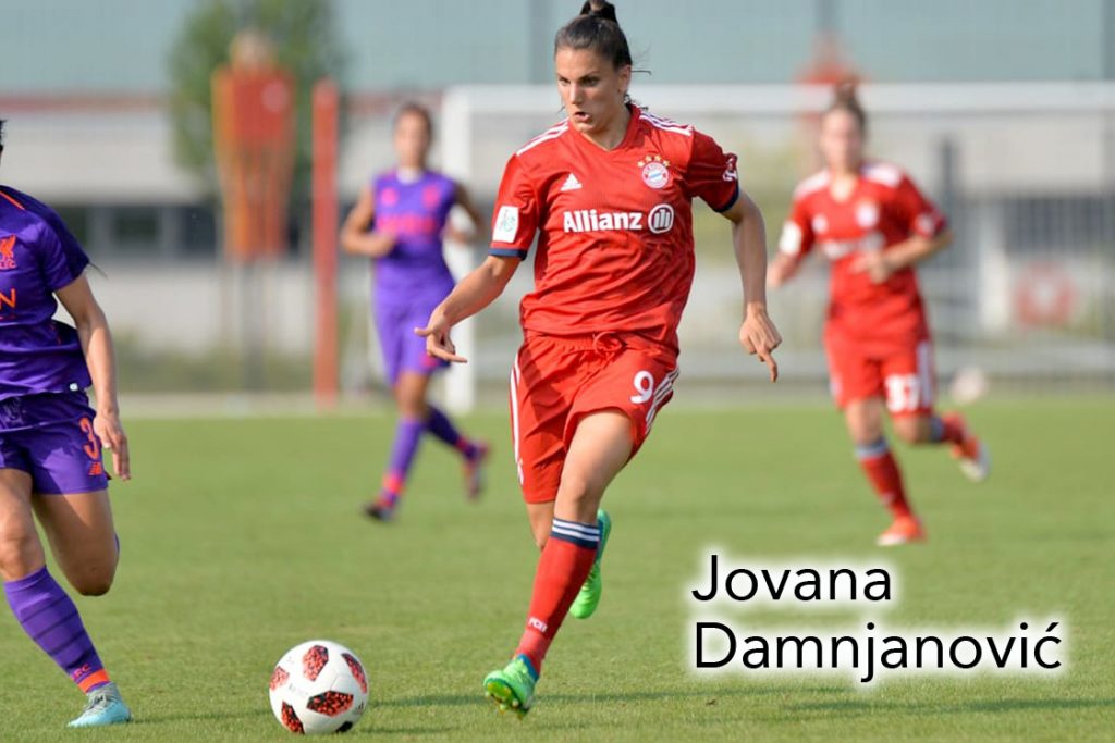 Jovana Damnjanović, womens soccer podcast