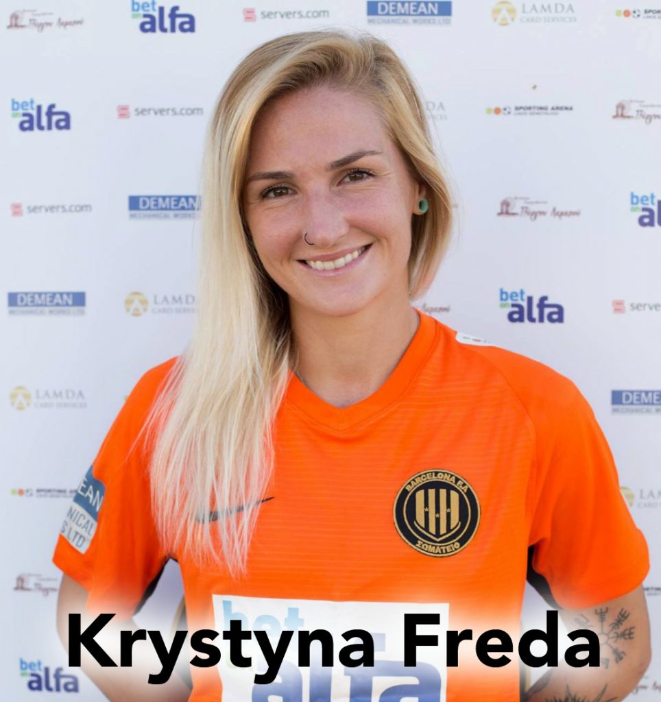 Krystyna Freda, women's soccer, women's world football show, soccer podcast