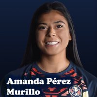 Amanda Perez Murillo in Club America shirt